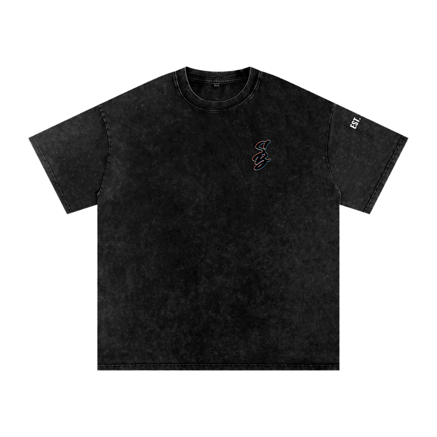 BarberShip Snow Washed Oversized Cotton T-Shirt