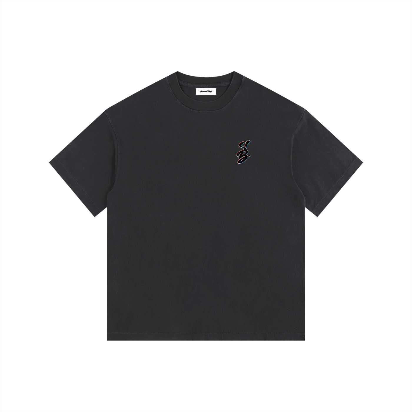 BarberShip Vintage Washed Oversized Cotton T-Shirt