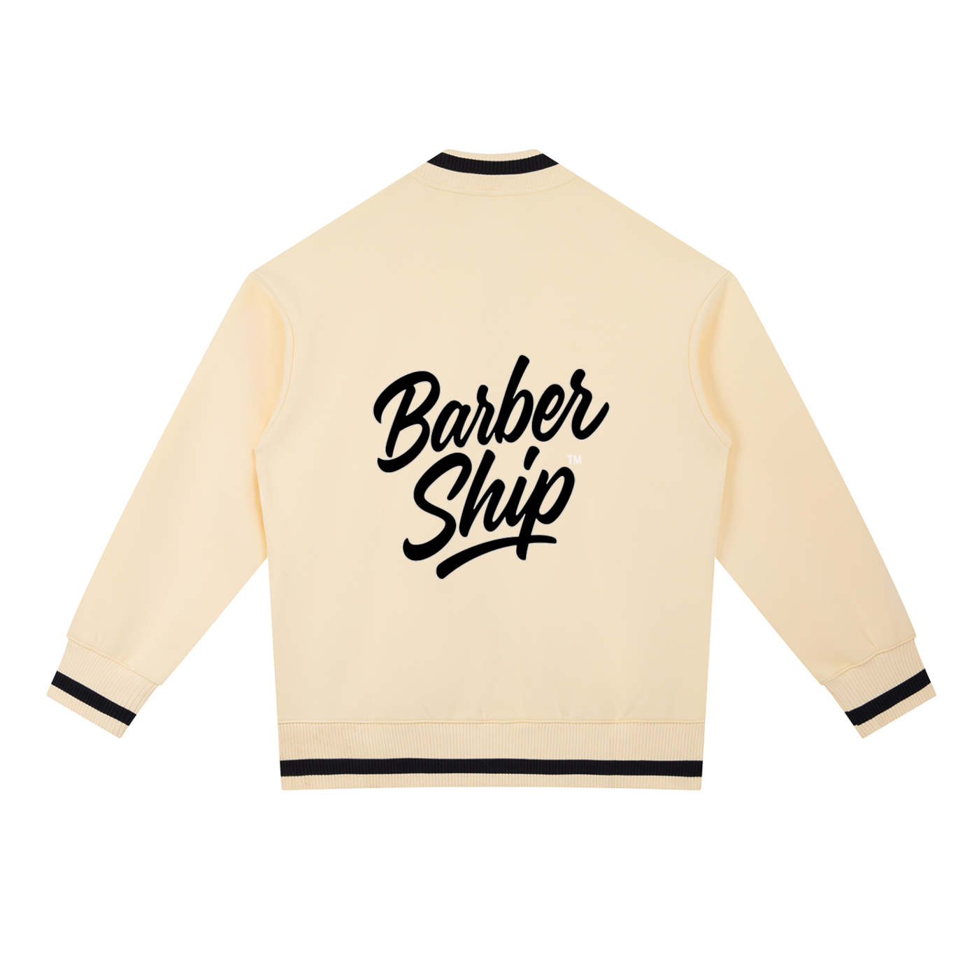 BarberShip Piping Zip Bomber Jacket